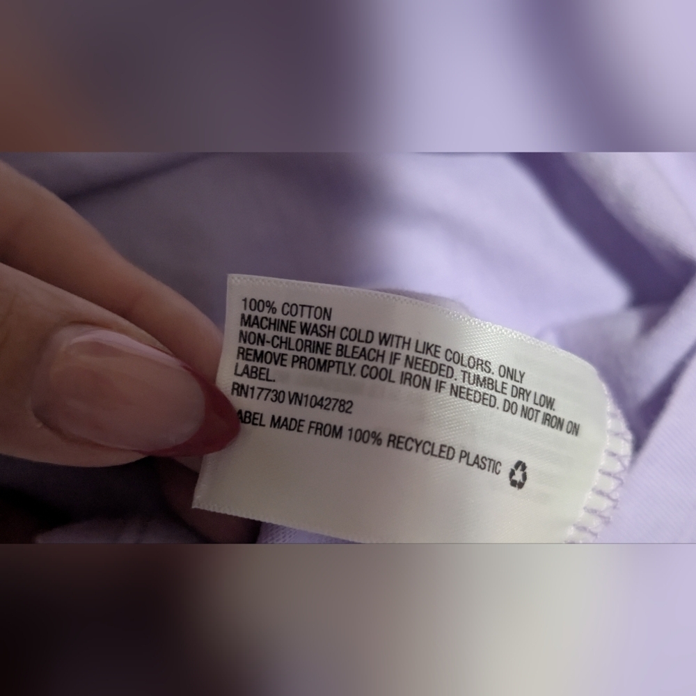 A New Day Lavender Puff Sleeve Top - Picture 8 of 10